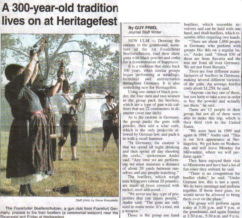 New Ulm press release